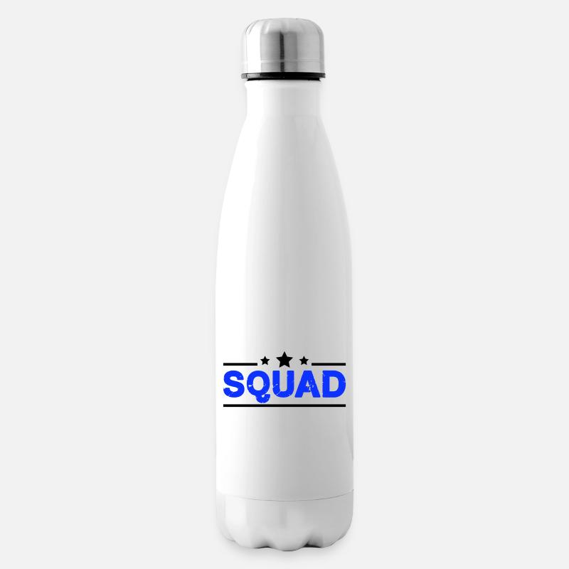 squad - Isolierflasche - Weiß
