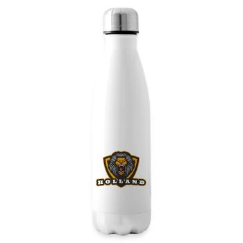 Hollande, le lion hollandais - Bouteille isotherme - blanc - Droite