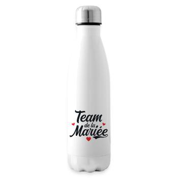 Team De La Mariée - Bouteille isotherme - blanc - Droite