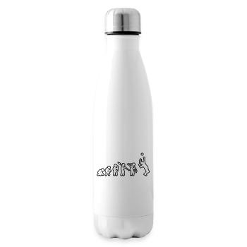 Evolution Tennis White Grunge - Isolierflasche - Weiß - Rechts