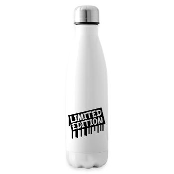 Édition limitée - Bouteille isotherme - blanc - Droite