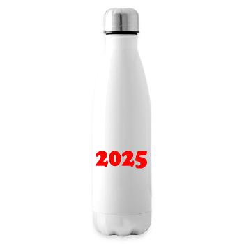 2025 - Bouteille isotherme - blanc - Droite