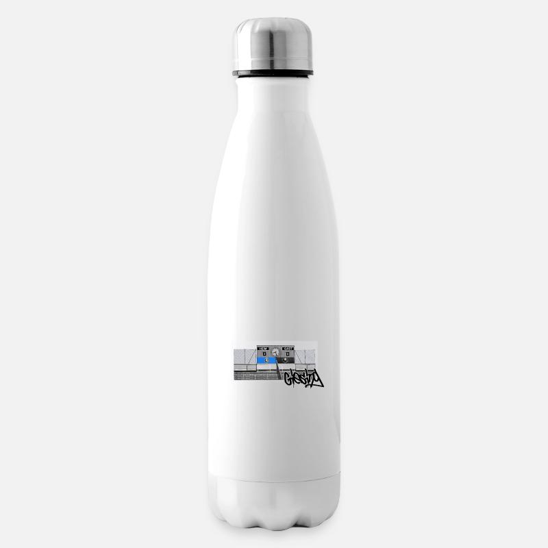 Giesing // Illustration - Isolierflasche - Weiß