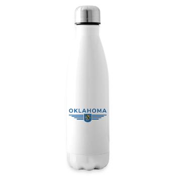 Oklahoma Fan T-Shirt – Perfekt für Fans - Isolierflasche - Weiß - Rechts