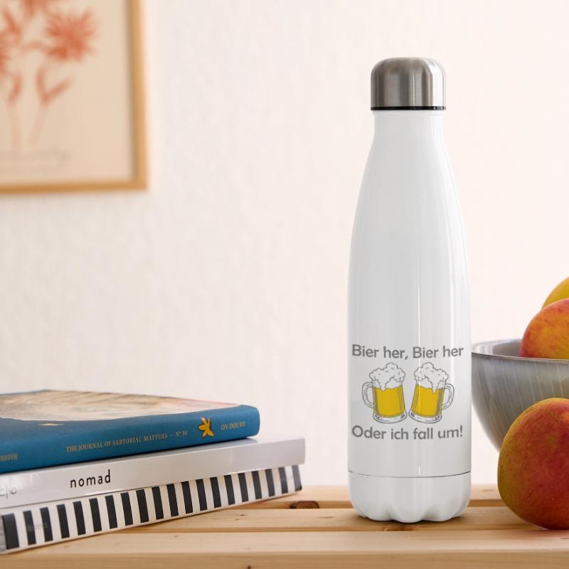 Bees here, Bees here - oder ich fall um! Insulated Water Bottle