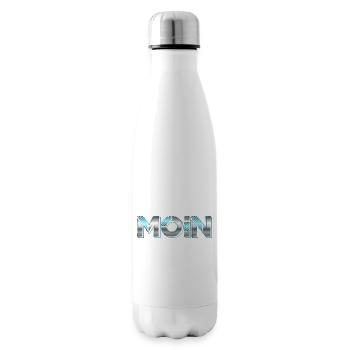 Moin - Isolierflasche - Weiß - Rechts