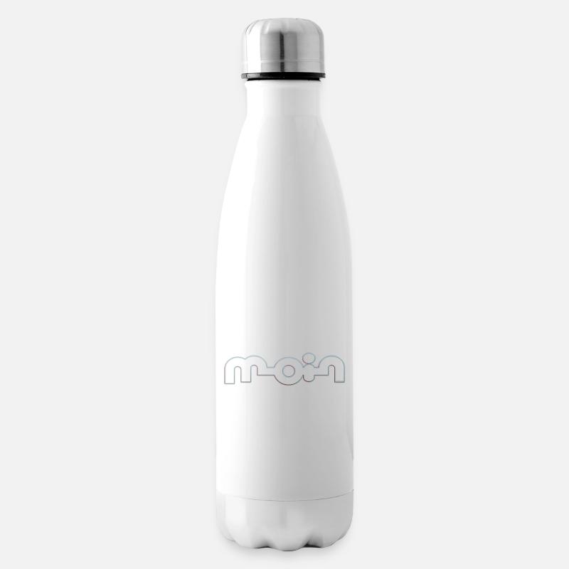 Hello - Insulated Water Bottle - white