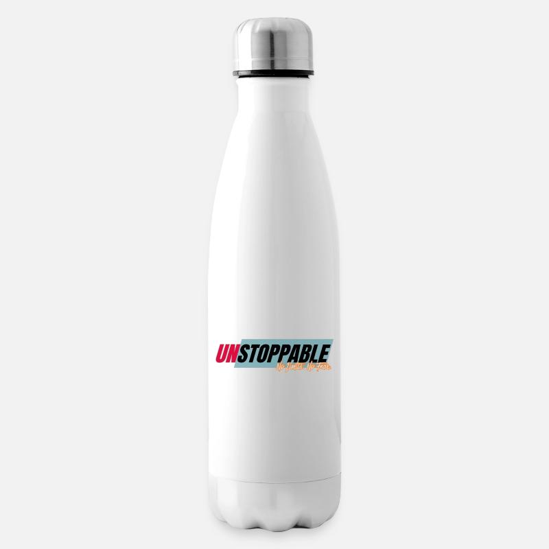 Inarrêtable Sans Limites - Bouteille isotherme - blanc