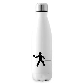 Tischtennis - Isolierflasche - Weiß - Rechts