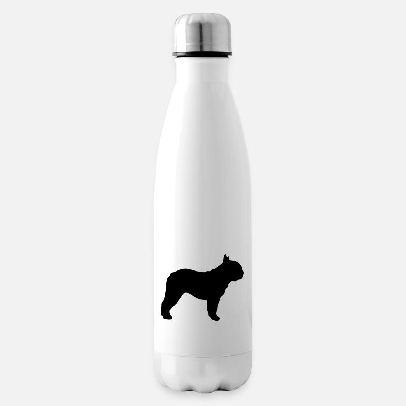 Francaise shadow (m) - Insulated Water Bottle - white