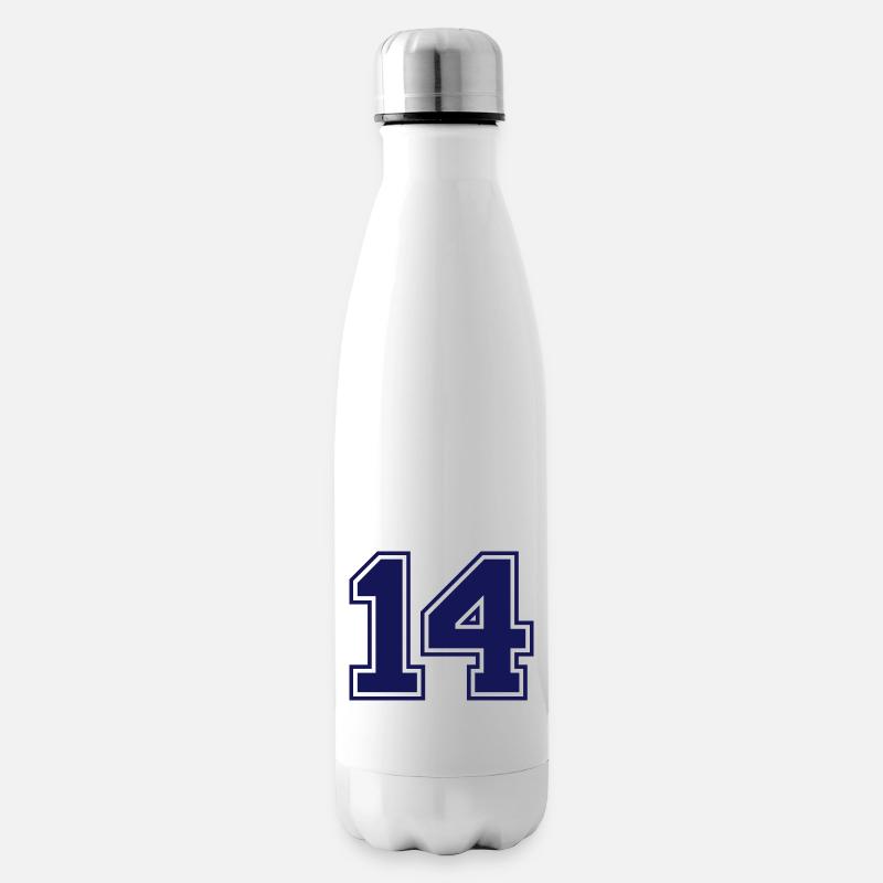 14 - Isolierflasche - Weiß