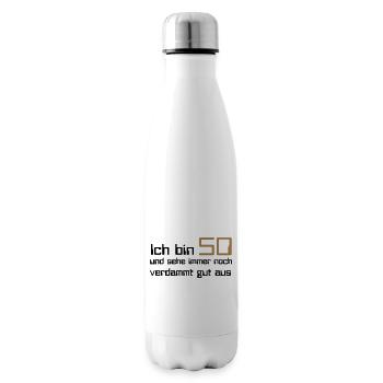 50 - Isolierflasche - Weiß - Rechts