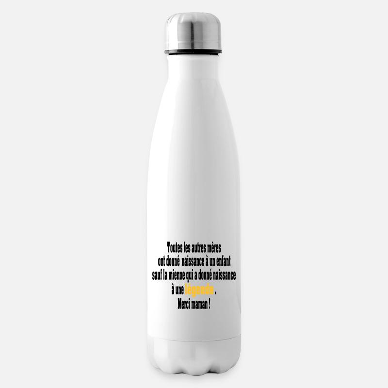 naissance d'une légende - Bouteille isotherme - blanc