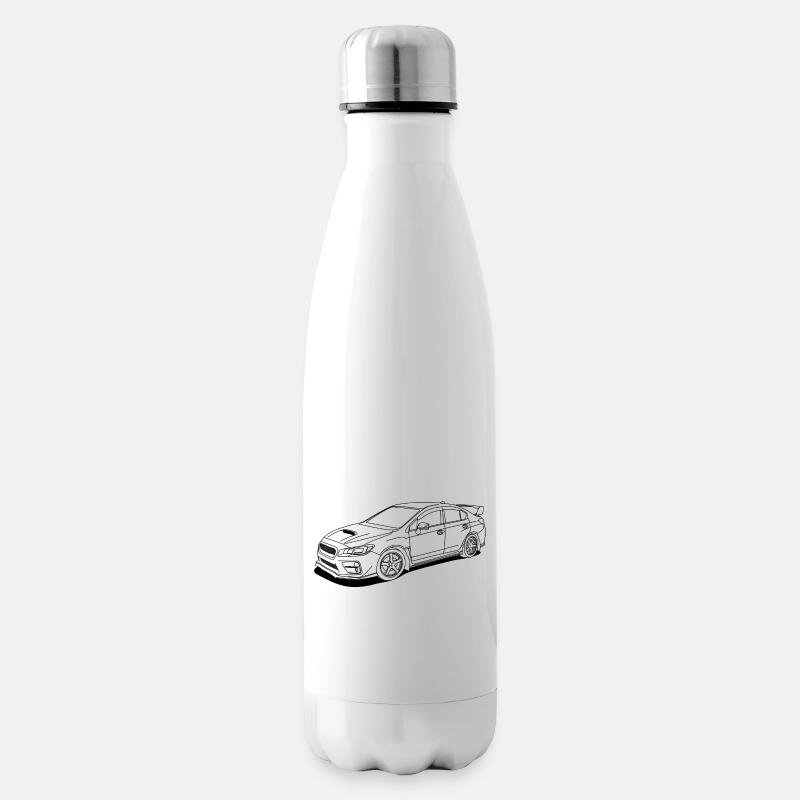 wrx sti outlines - Isolierflasche - Weiß