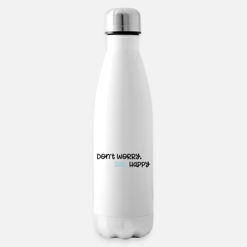 segeln - Isolierflasche - Weiß