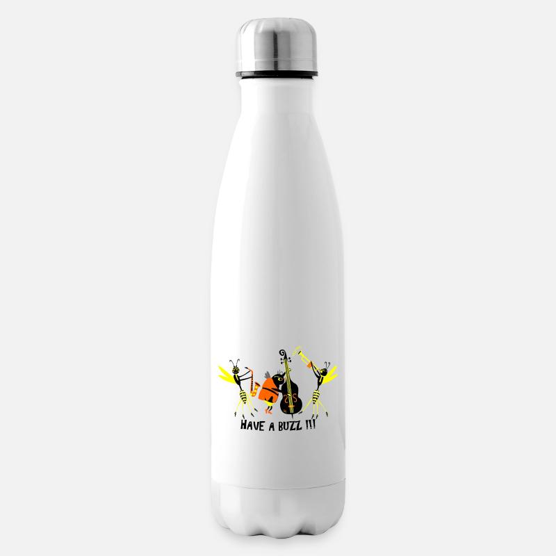 Jazz festival - Isolierflasche - Weiß