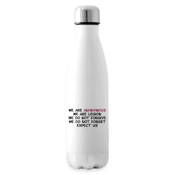 Anonymous - Bouteille isotherme - blanc - Droite