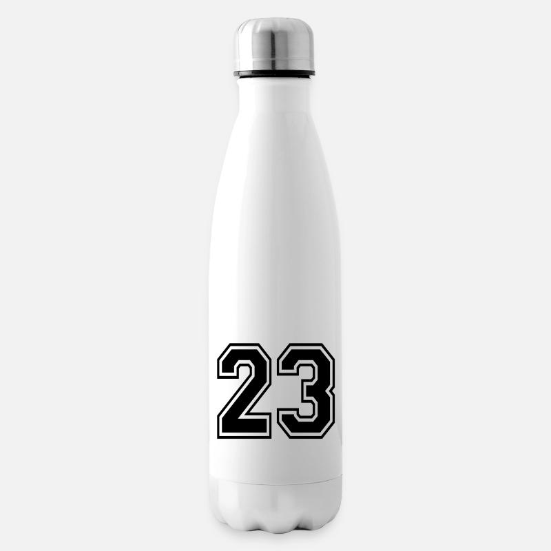 23 - Isolierflasche - Weiß