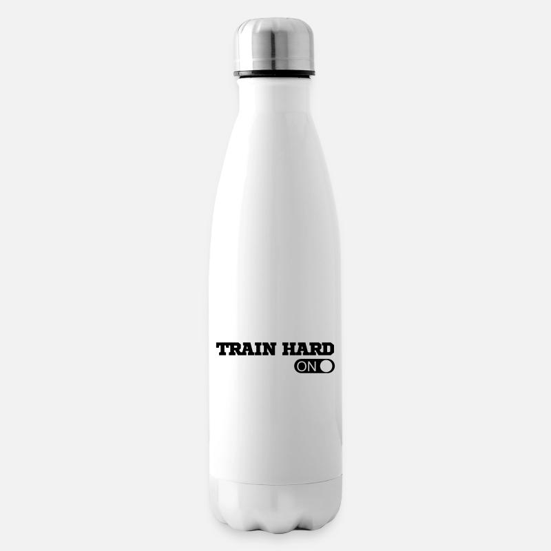 Workout - Isolierflasche - Weiß