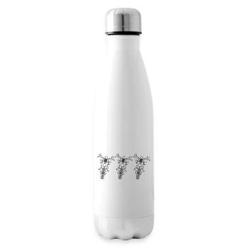 site de motos - Bouteille isotherme - blanc - Droite