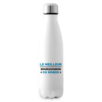 Bourgogne / Bourguignon / Bourguignonne / Région - Bouteille isotherme - blanc - Droite