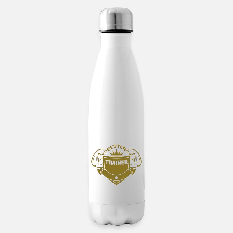 Bester trainer - Insulated Water Bottle - white