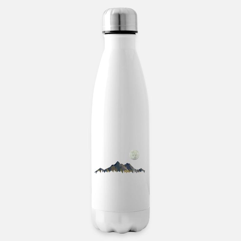 ASTRONOMY: Moon - Isolierflasche - Weiß