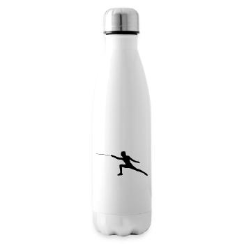 Fechten - Isolierflasche - Weiß - Rechts