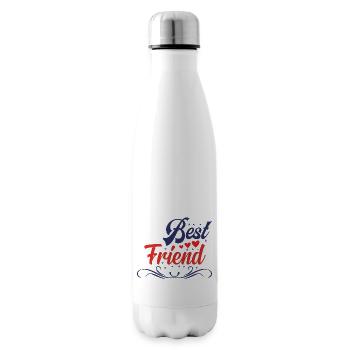 Best friend - Insulated Water Bottle - white - Right