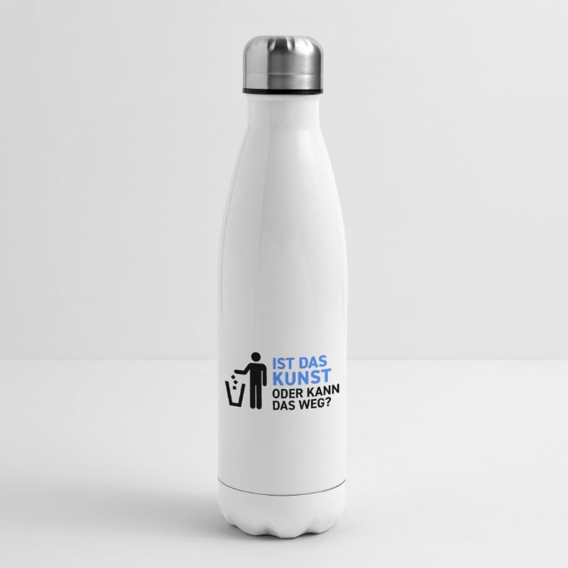 Ist das Kunst oder kann das weg? Museum Maler Müll Isolierflasche