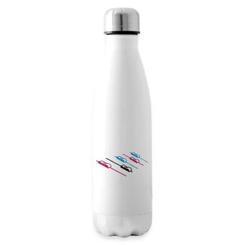 DJ Music Mixer - Insulated Water Bottle - white - Right