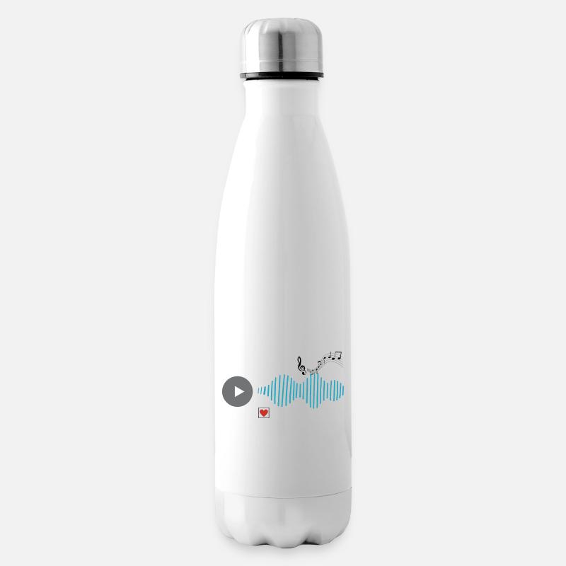 Soundwave - Isolierflasche - Weiß