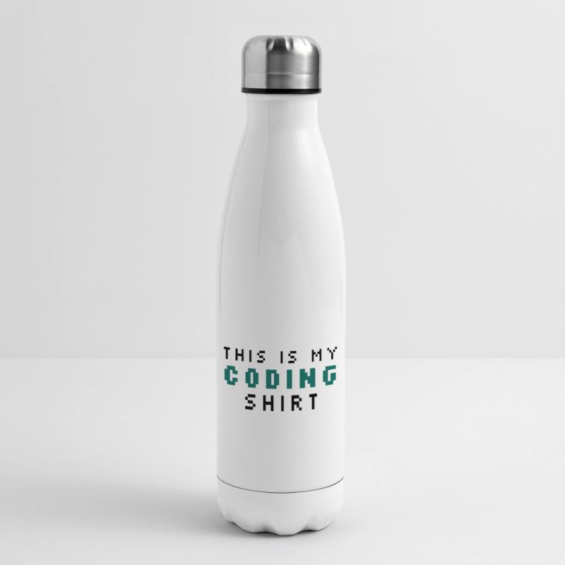 This Is My Coding Shirt Coder Programmer Computer Isolierflasche