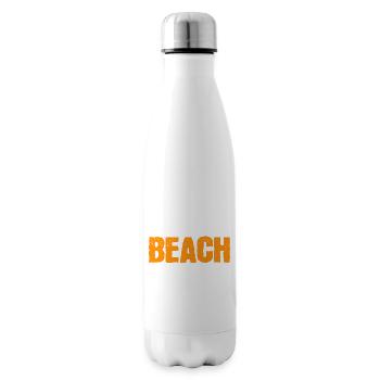 Beach Maui Tourist Gift - Insulated Water Bottle - white - Right