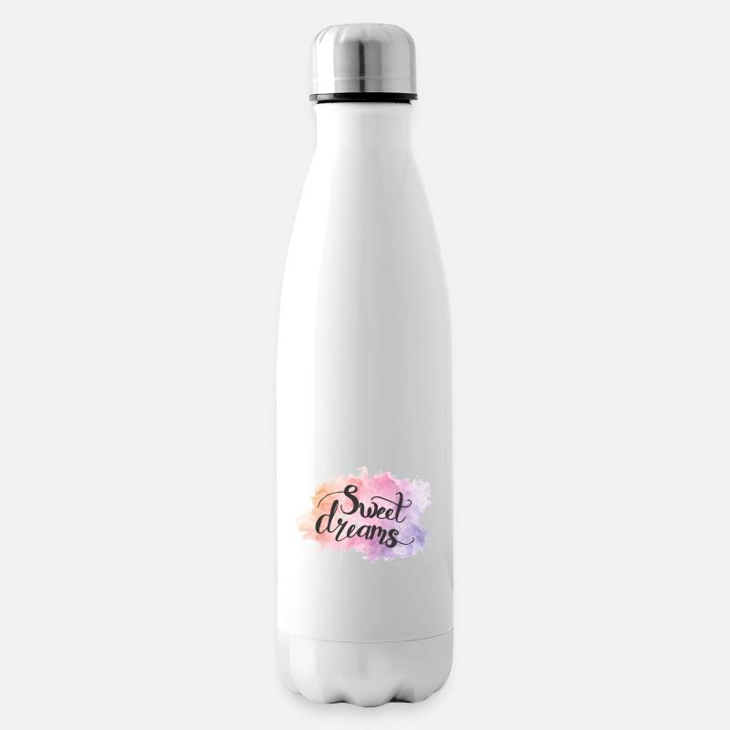Süße Träume - Isolierflasche - Weiß