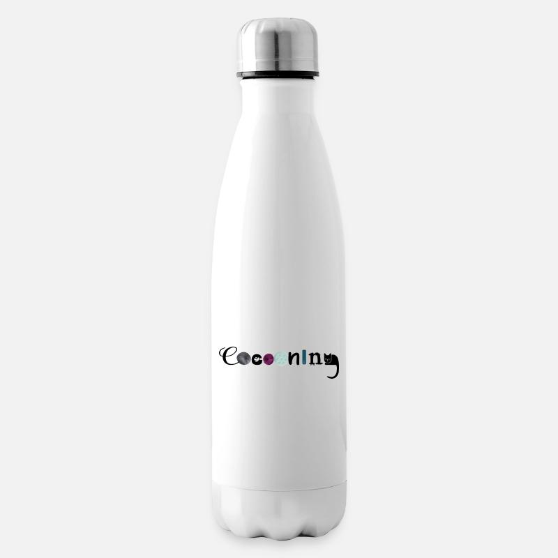 Verzärtelnd - Isolierflasche - Weiß