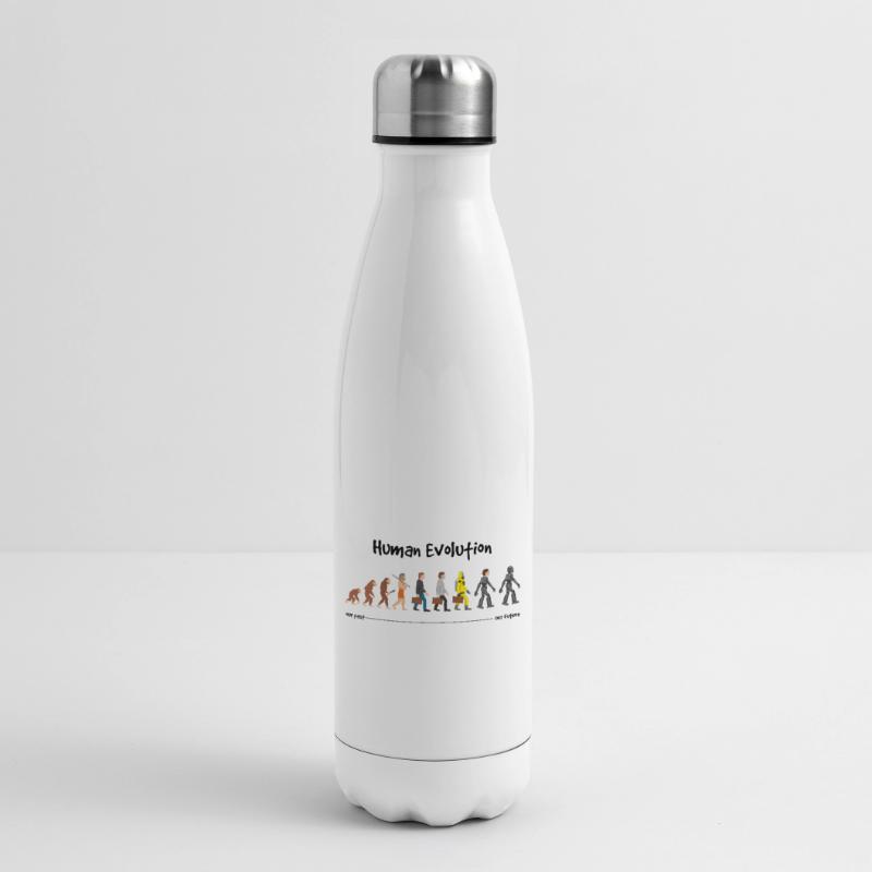 Evolution a robotic future Insulated Water Bottle