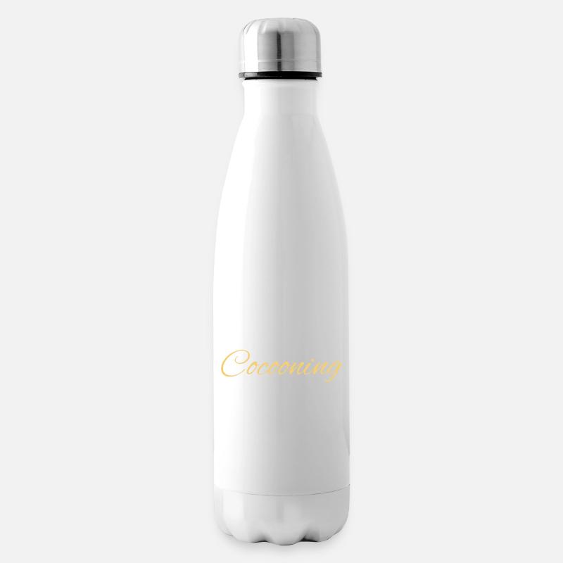 Cocooning - Bouteille isotherme - blanc