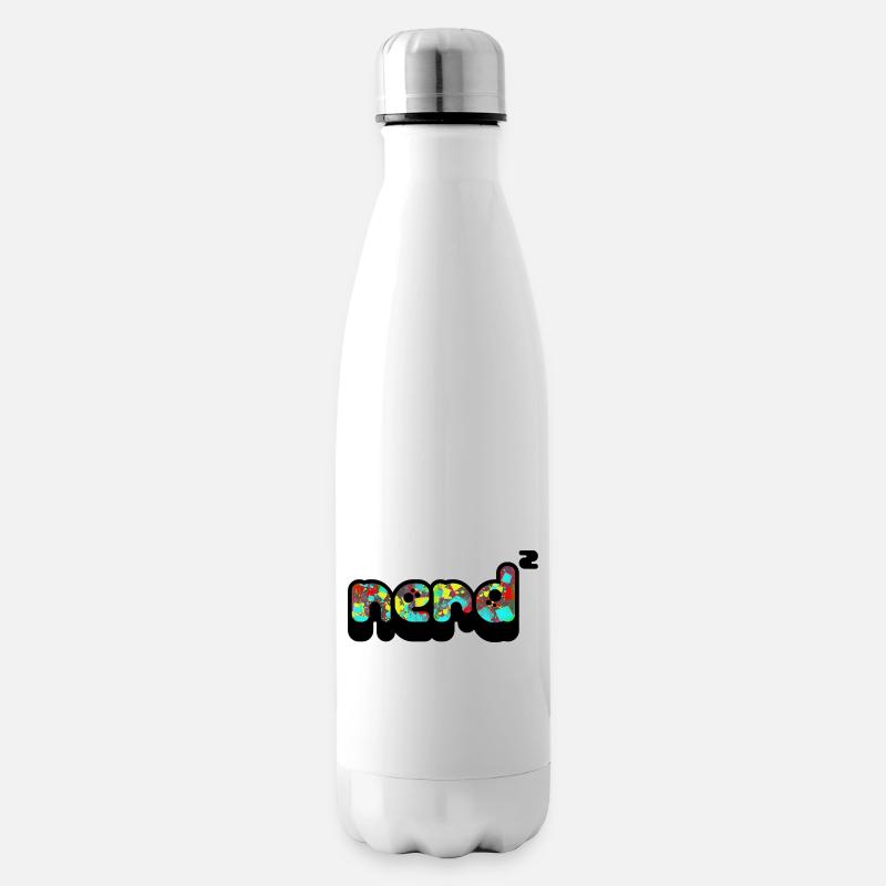 Nerd - Isolierflasche - Weiß