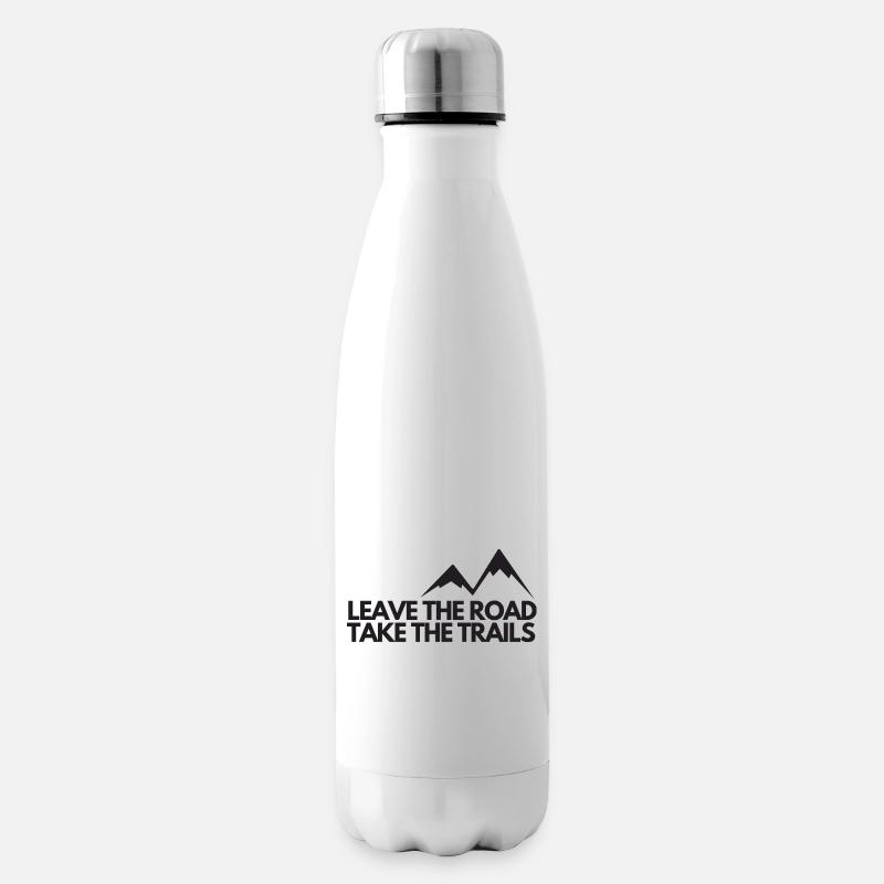 Trails - Isolierflasche - Weiß