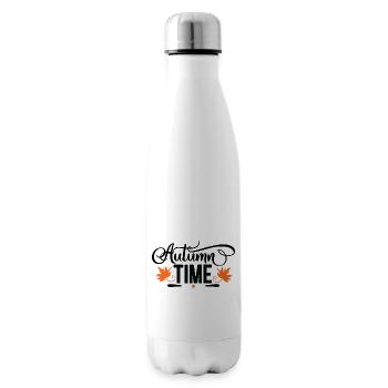 Autumn Time - Isolierflasche - Weiß - Rechts