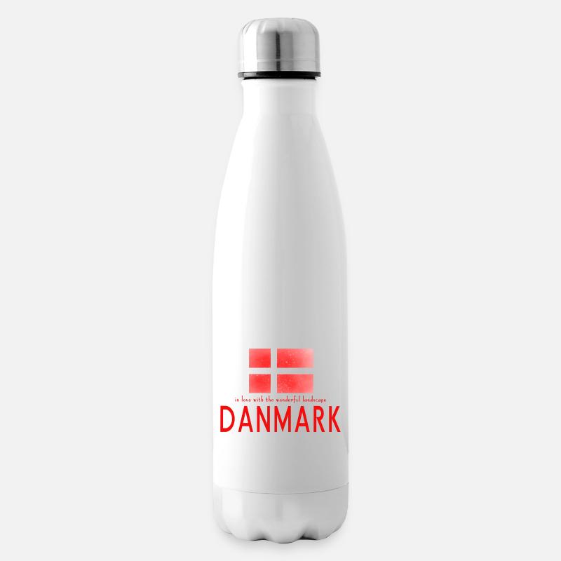 Danemark, Danemark - Bouteille isotherme - blanc