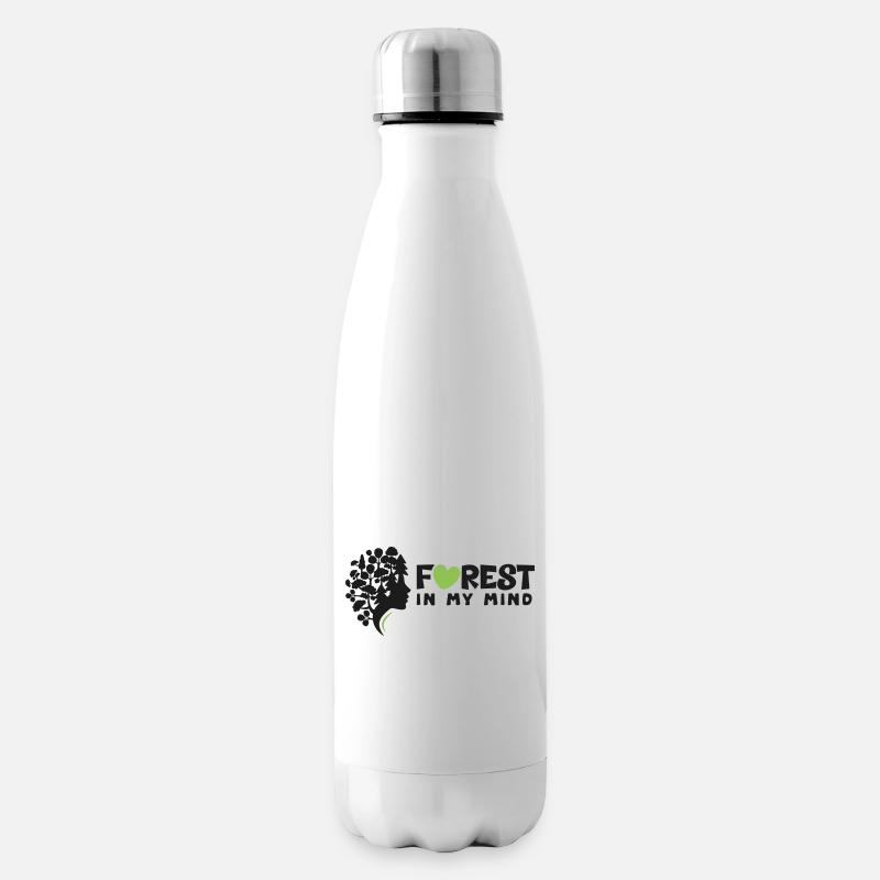 Forestkopf - Insulated Water Bottle - white