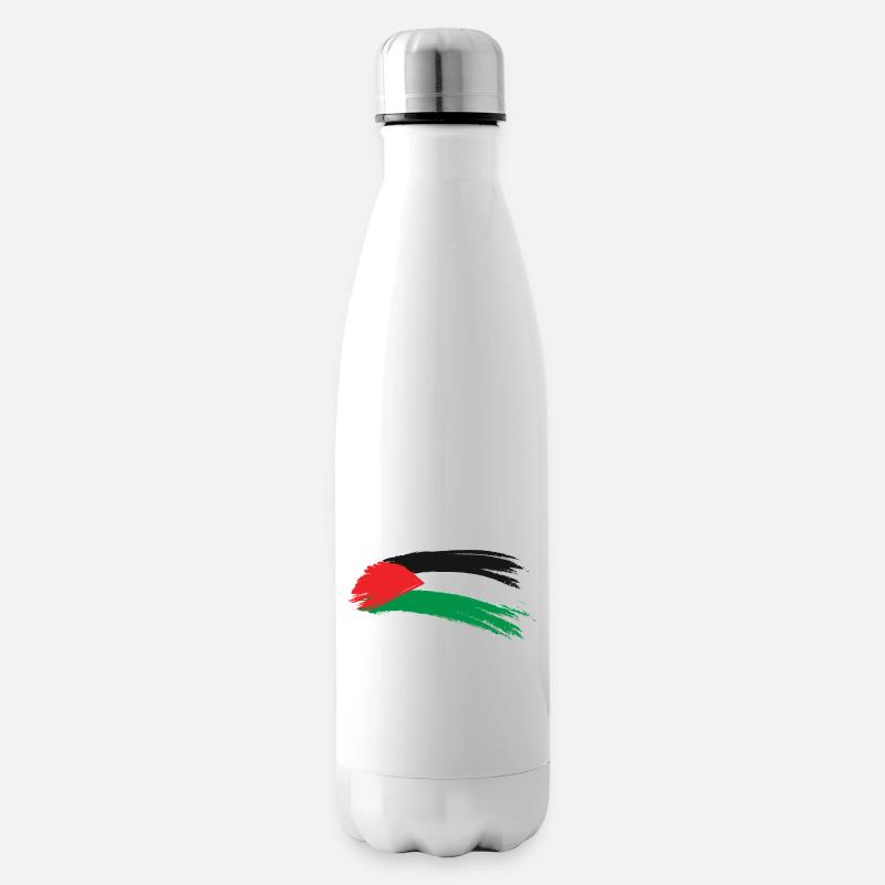 palestine - Bouteille isotherme - blanc