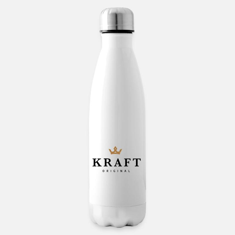 Kraft - Isolierflasche - Weiß