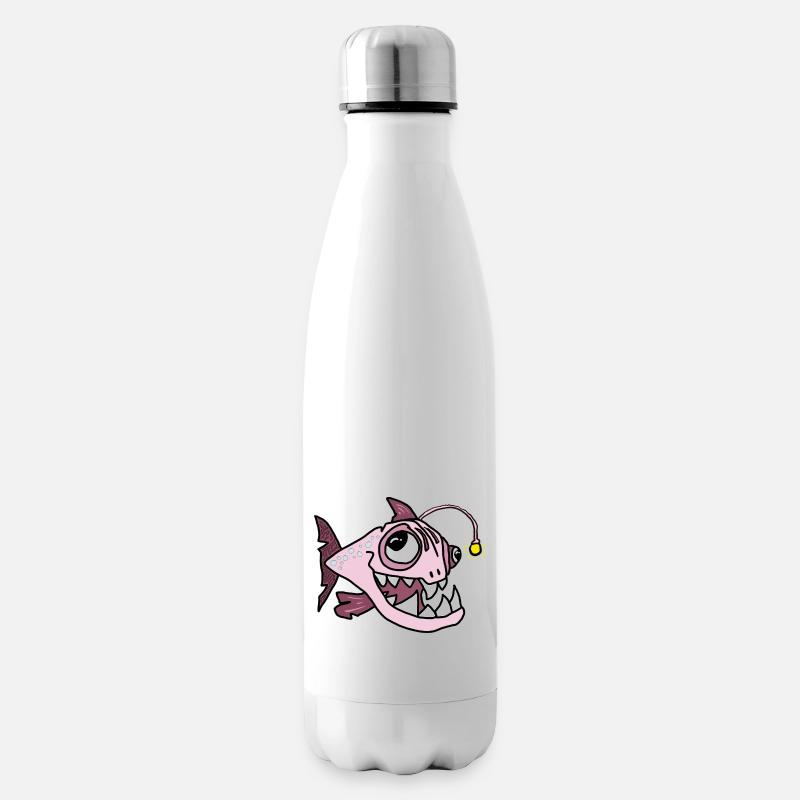 Anglerfisch - Isolierflasche - Weiß