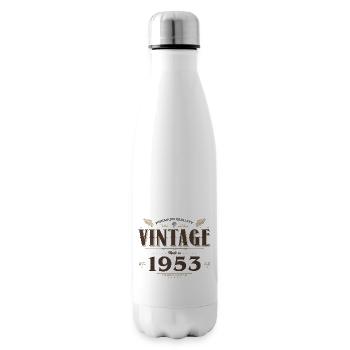 71 Jahre alter Jahrgang 1953 Limitierte Auflage 71. - Isolierflasche - Weiß - Rechts