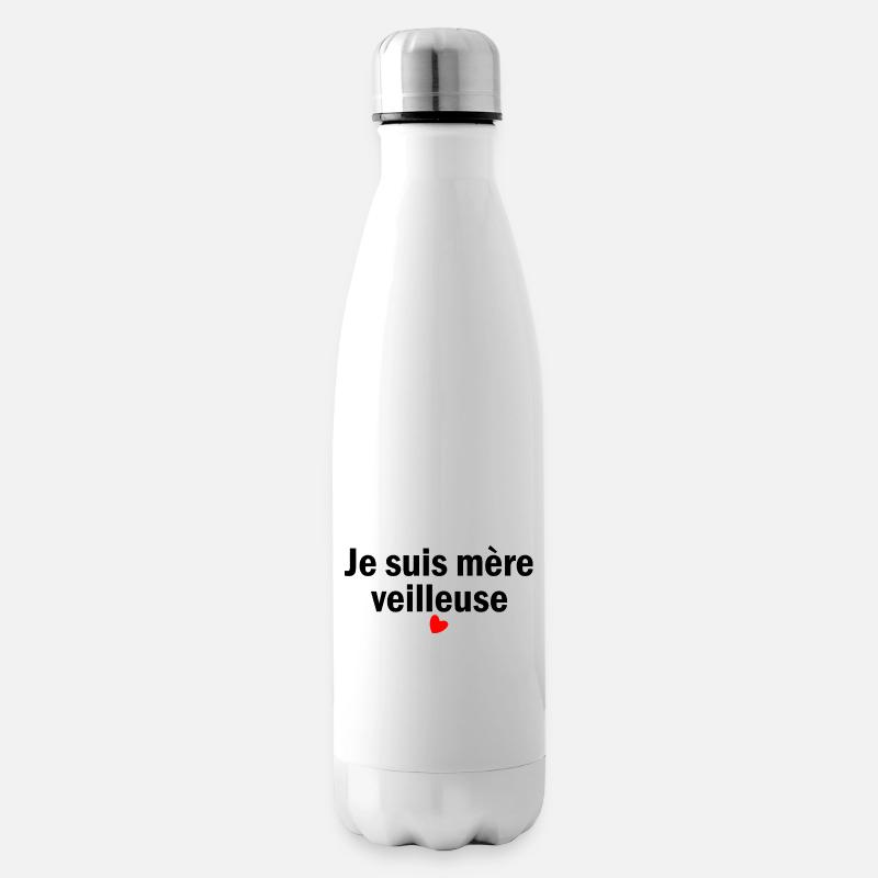 Ich bin Mutter - Isolierflasche - Weiß