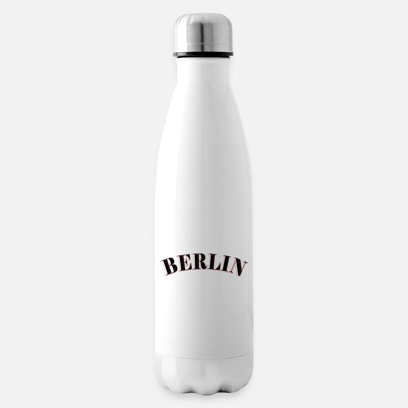 Berlin Retro - Bouteille isotherme - blanc