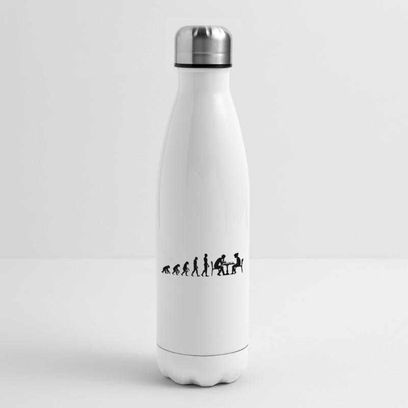 EVOLUTION TO CHESS MASTER – MATE! CHESSLOVER Insulated Water Bottle